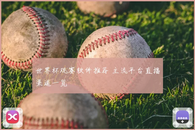 世界杯观赛软件推荐 主流平台直播渠道一览